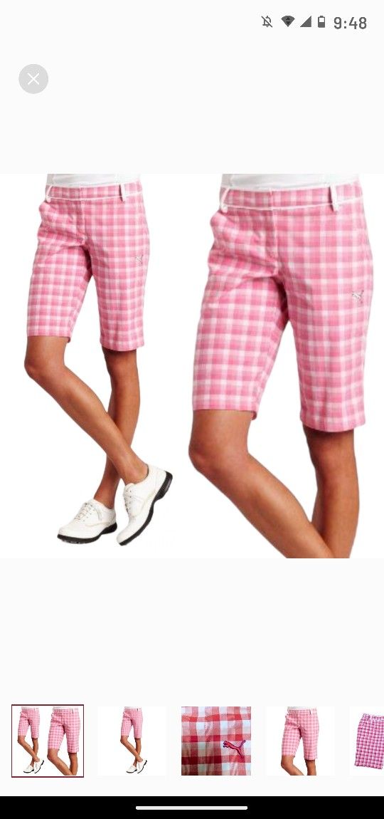 Puma Pattern Bermudas Golf Shorts
