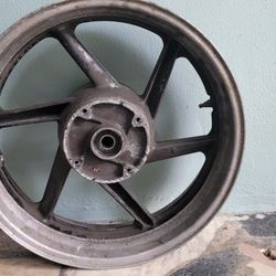 1(contact info removed) 1999 HONDA Cbr F3 REAR wheel Rim