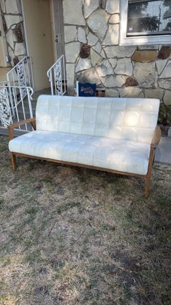 Leather couch