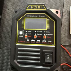 PCHH 12V 24V Car Battery Charger Heavy Duty
