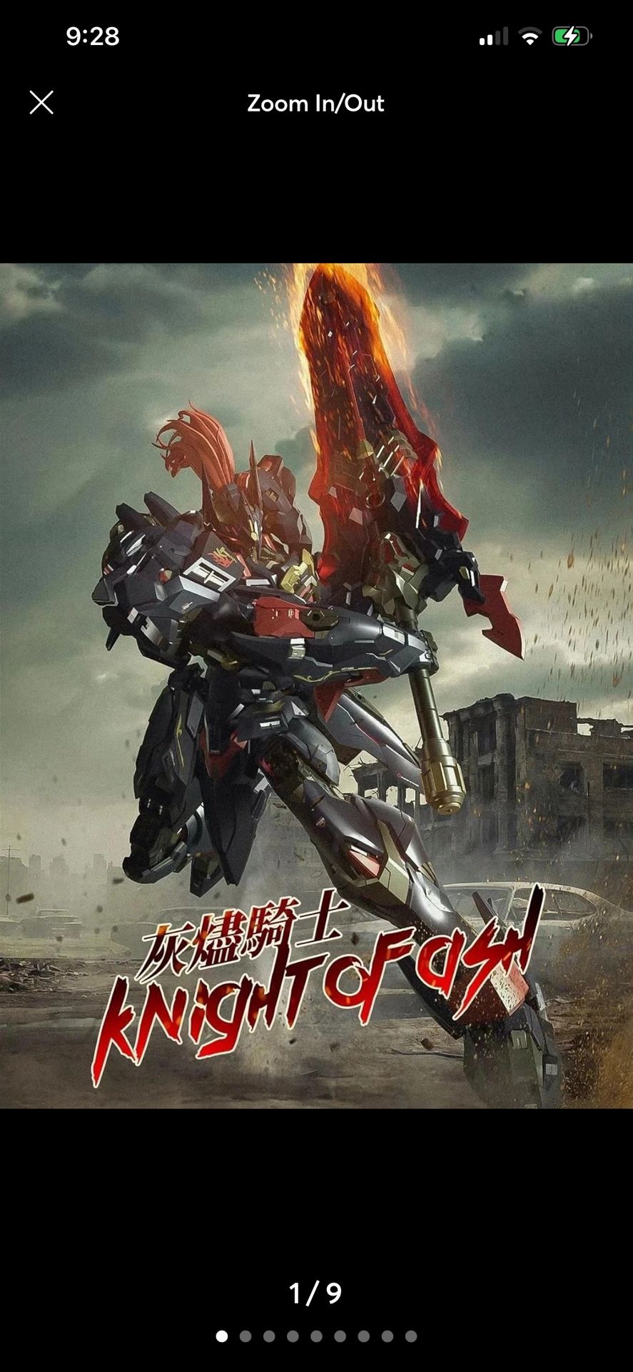 MoShow MCT-E02C Lancelot of the Lake Ash Knight Action Figure