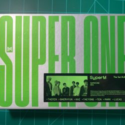 SuperM The 1st Album ‘Super One’ Version Kpop Album