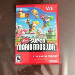 Nintendo Wii Mario game