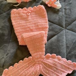 Baby Crochet Mermaid Set 