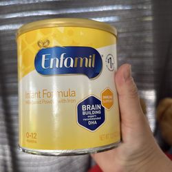 Baby formula Enfamil