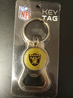 NFL Raiders Key Tag