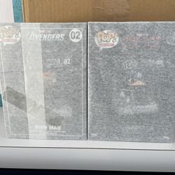 Ironman And Captain American Die cast Funko