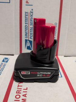 Milwaukee M12 XC 4.0 Battery Lithium Ion 50.00