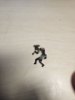 Native American Design Pin, Sterling Silver