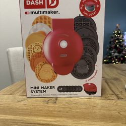 Dash Multimaker Mini Maker System – Like New (Unused)