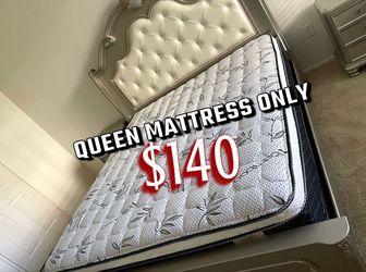 New Queen mattress only $140