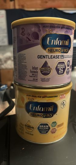 Enfamil Neuro Pro Gentlease Infant Formula #2 Cans 7.2oz each