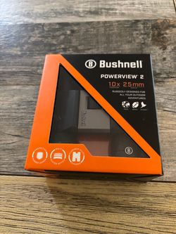 New Bushnell Powerview 2 10x25mm Binoculars