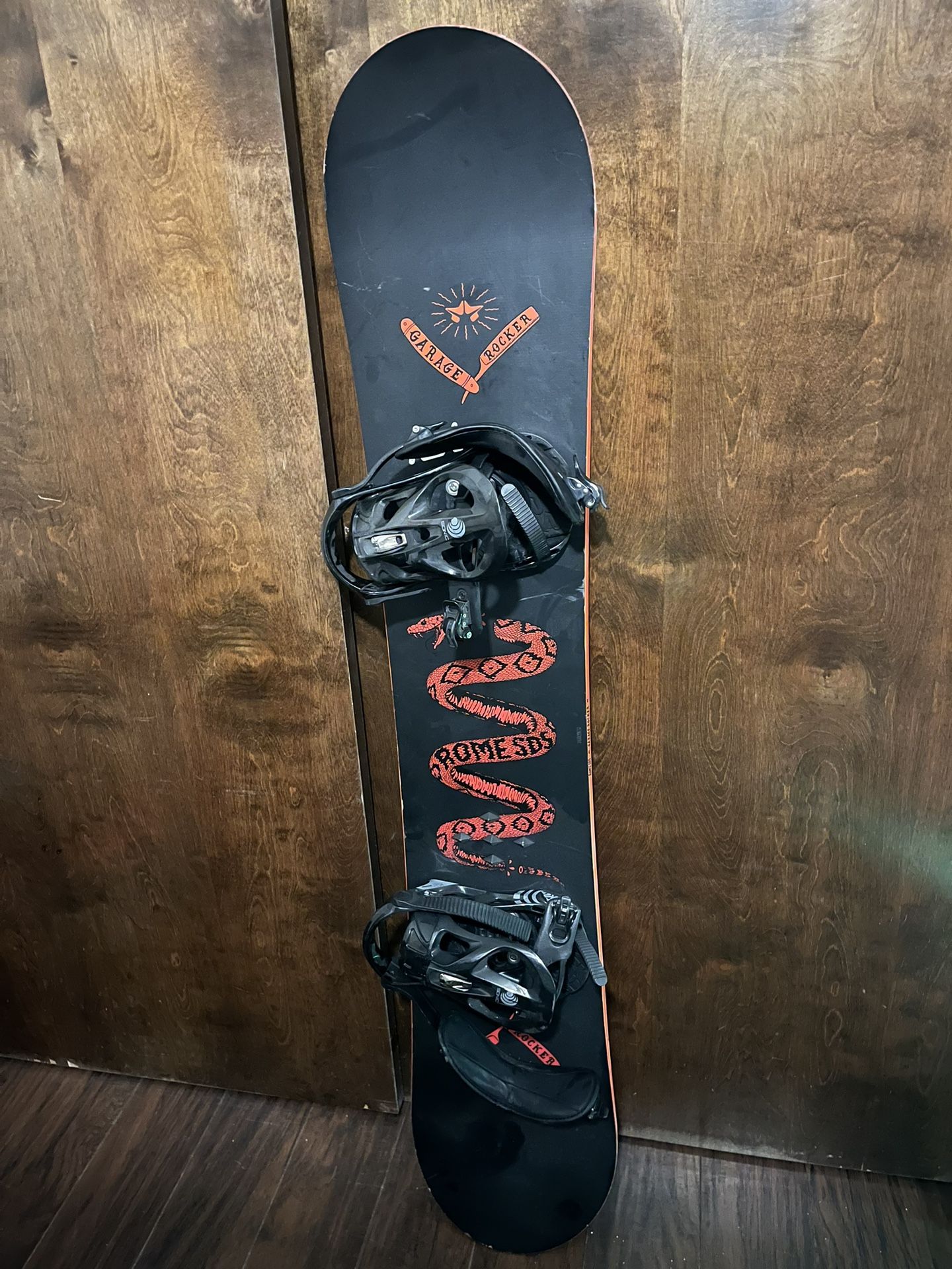 Rome Garage Rocker Snowboard 152 cm w/bindings