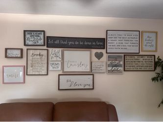 Farmhouse Wall Gallery Decor Set
