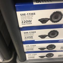 Alpine 6.5 Inch Car Audio Speakers On Sale Today For 49.99