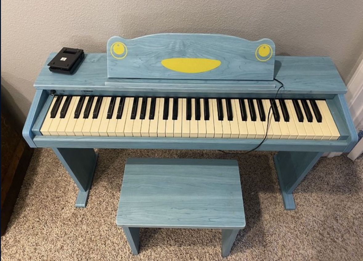 Artesia FUN-1 61 Key Kids Piano 32 Note Polyphony, Blue