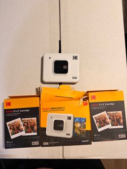 Kodak Mini Shot 3 Combo Camera with 2 Cartridges