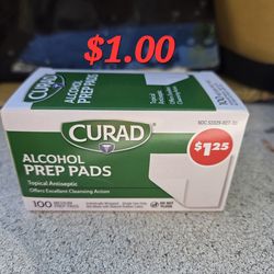 Alcohol prep pads