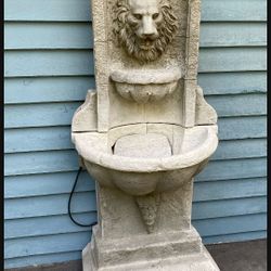 Beautiful Big Fountain / Pending Till Wed At 5pm