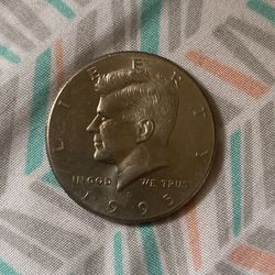 1995 US 50 Cent Coin