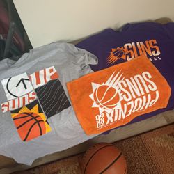 Suns Shirts And Towel From Playoff Game 