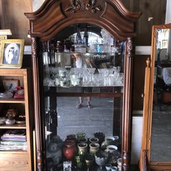Light Up Display Cabinet
