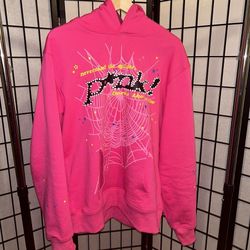 Pink Sp5der Hoodie