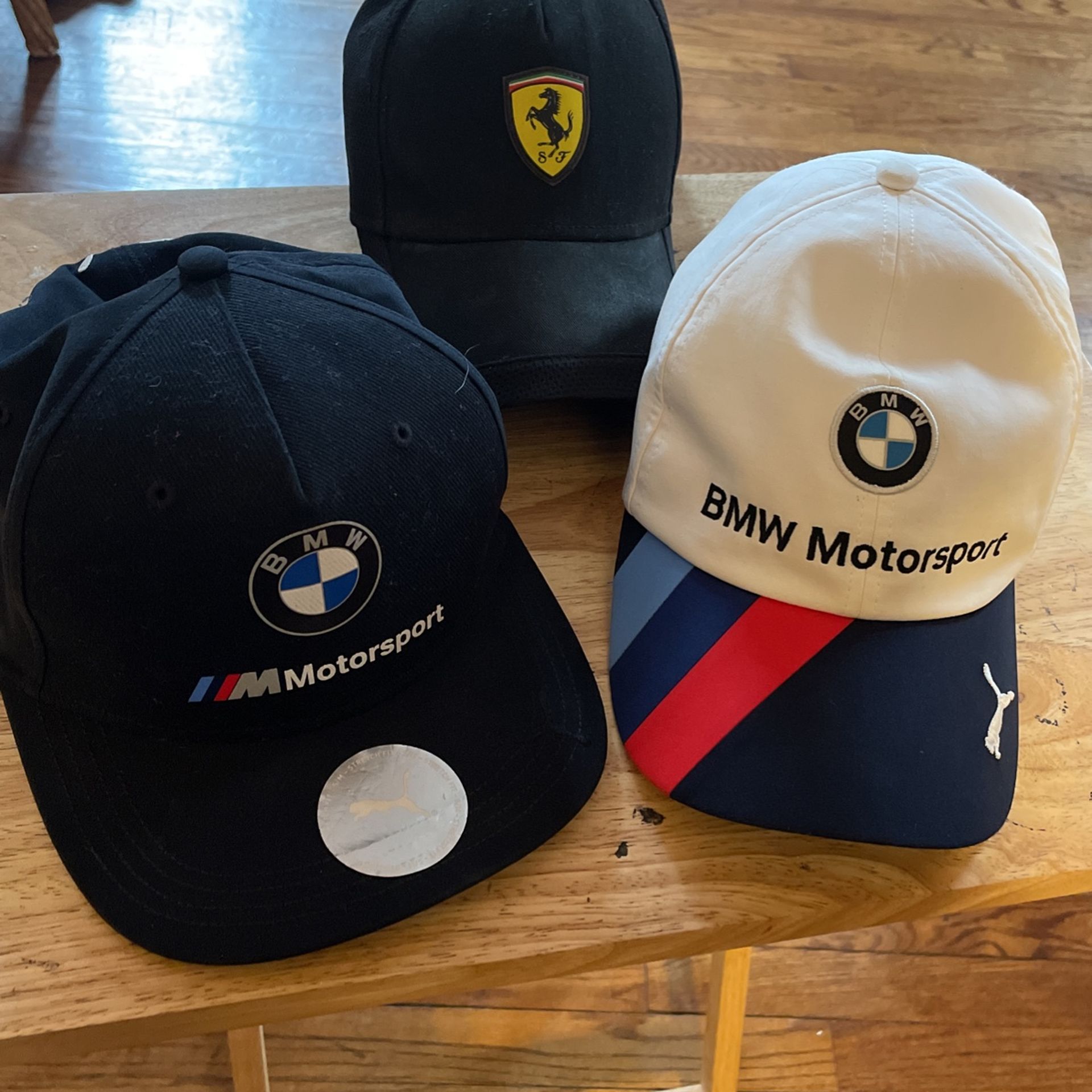 Puma BMW Motorsport Hats & Puma Ferrari Hat