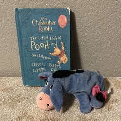 Christopher Robin: Book of Poohisms + Eeyore Plush