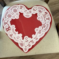 Heart place settings