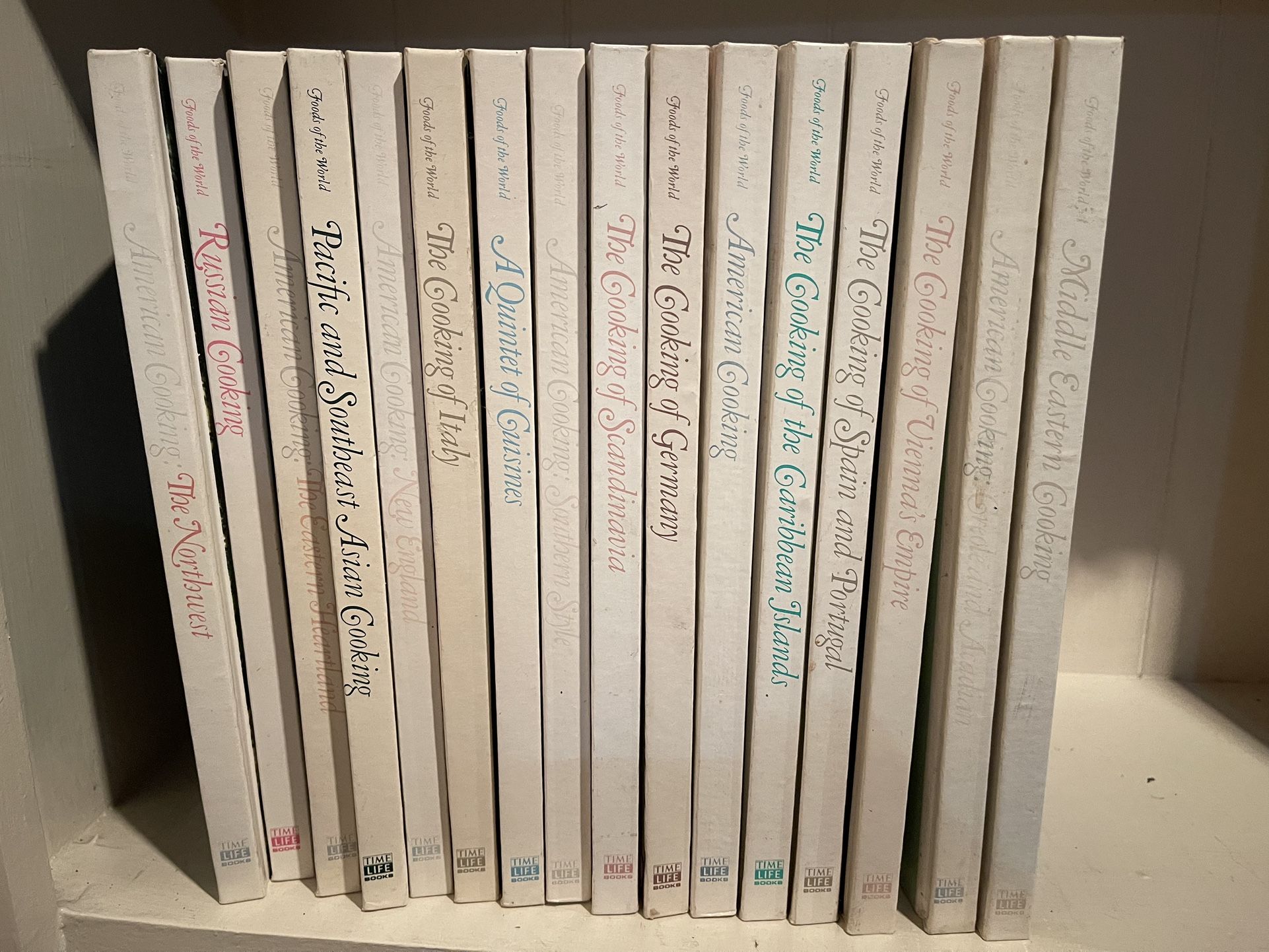 16 Books Of Cooking From Various Countries