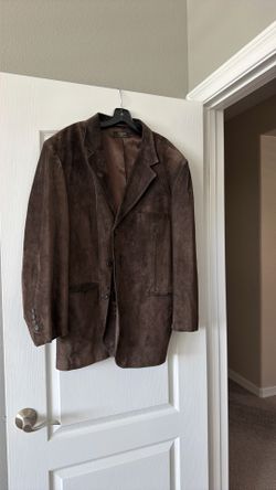 Brown suede Men’s Jacket