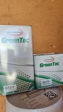 GreenTec GT211 2.1 VOC Automotive Clearcoat 5L & GH75 Medium Activator 2.5L Kit
