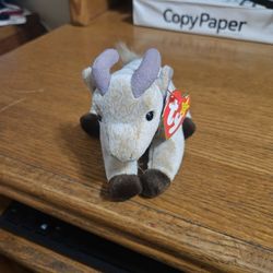 TY Beanie Babies "Goatee The Goat" Mint 