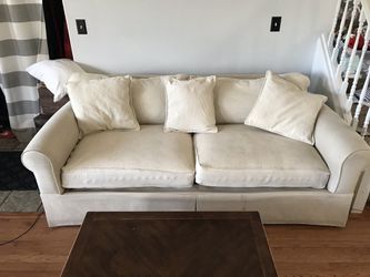 White Sofa Couch Thumbnail