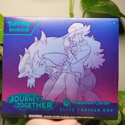 Pokemon Cards Journey Together Pokemon Center Exclusive ETB