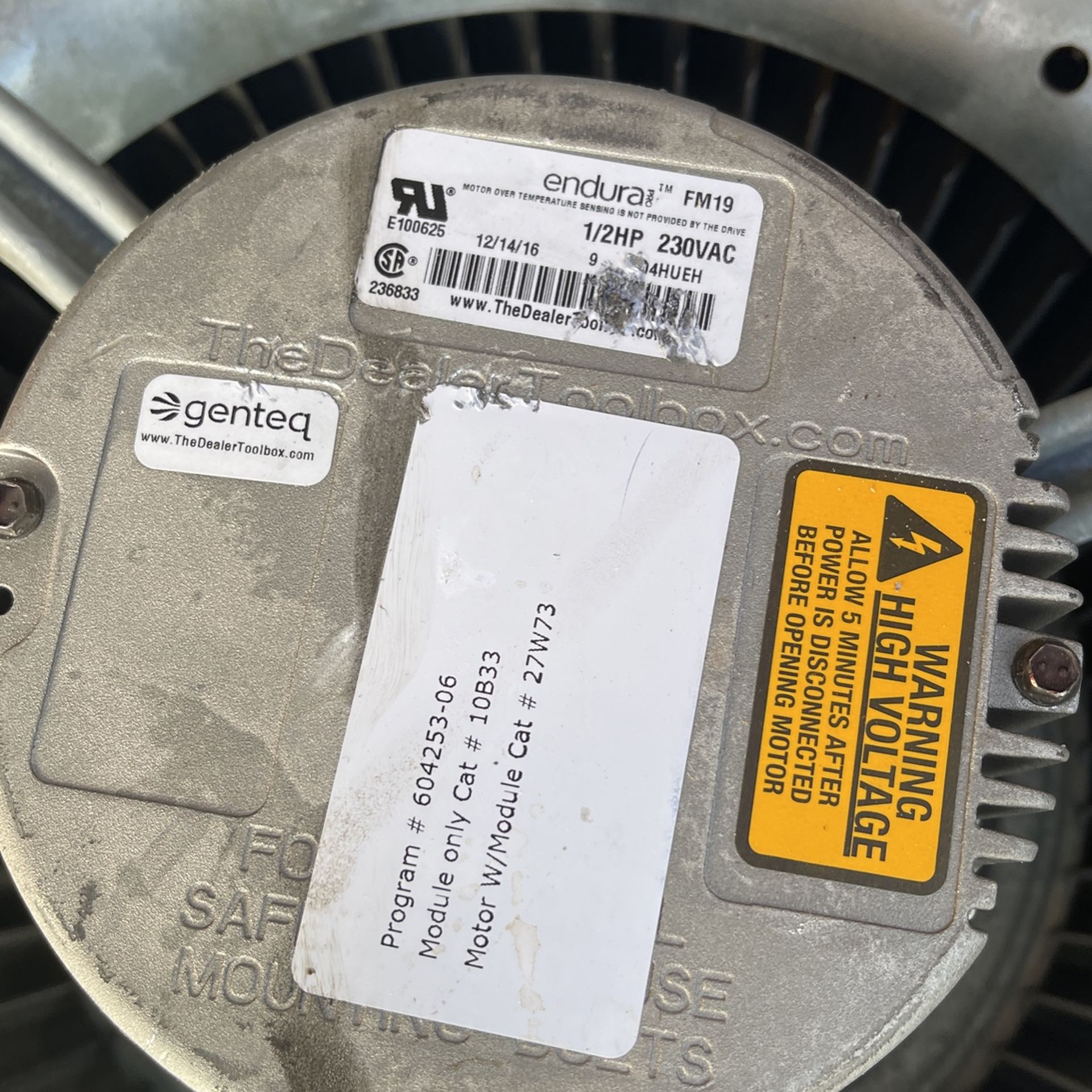 1/2 Hp Ecm Motor