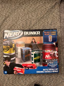 Nerf gun Package guns, bullets, bunkers