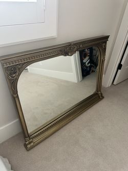 Gold Anthropologie Mirror