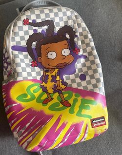 Spray ground backpack