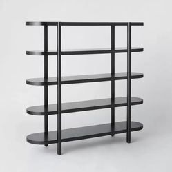 New 57” Portola Hills 5 Shelf Horizontal Bookcase