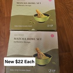 Matcha Bowl Set New