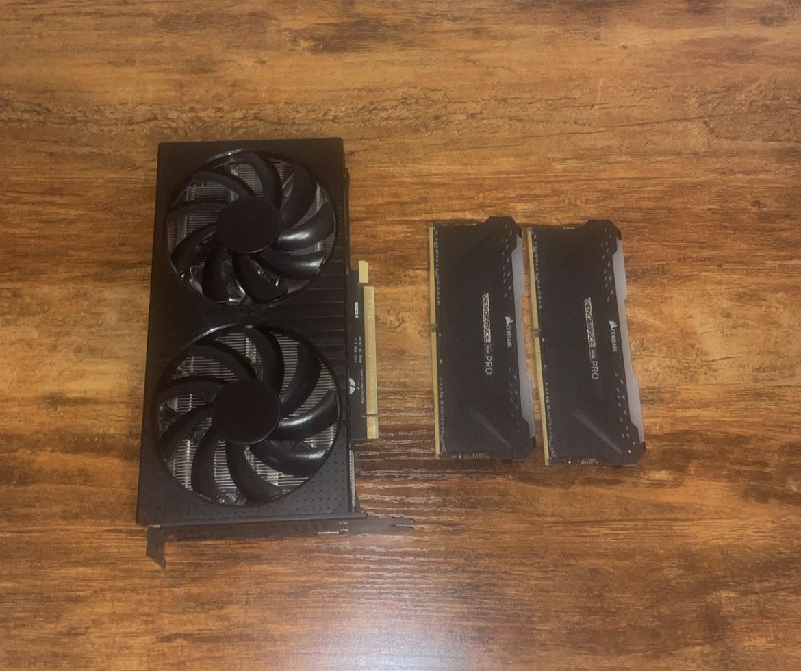 3060 TI, 32 GB DDR4 RAM (PC PARTS)