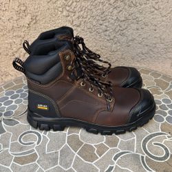 WORK BOOTS ARIAT STEEL TOE WATERPROOF SIZE 9.5 MENS 