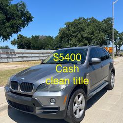 2008 BMW X5 $5400 Cash Clean Title 