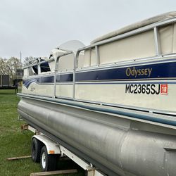 2002 Odyssey Pontoons LEXTRA Series 2306