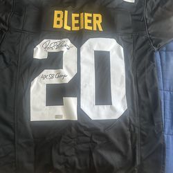 Rocky Bleier Signed Jersey
