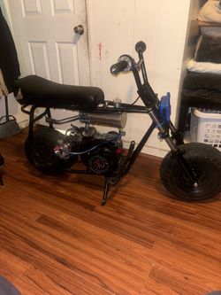 Mini bike with 1 problem light