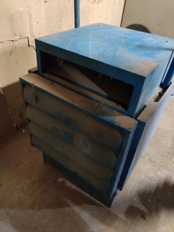 Overhead shop heater